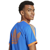 T-Shirt Uomo Adidas Monogram Cali Azzurro Arancione | NonSoloSport