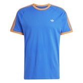 T-Shirt Uomo Adidas Monogram Cali Azzurro Arancione | NonSoloSport