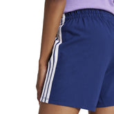 Shorts Donna Adidas Essentials 3-Stripes Blu | NonSoloSport