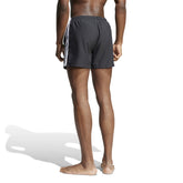 Shorts Nuoto Uomo Adidas Adicolor 3-Stripes 5-Inch Nero Bianco | NonSoloSport