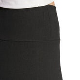 Shorts Donna Adidas Essentials Ribbed Nero | NonSoloSport