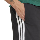 Shorts Uomo Adidas Essentials 3-Stripes Nero | NonSoloSport