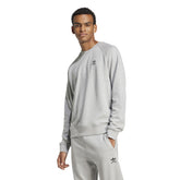 Felpa Uomo Adidas Trefoil Essentials Grigio | NonSoloSport