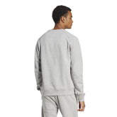 Felpa Uomo Adidas Trefoil Essentials Grigio | NonSoloSport