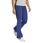 Leggings Donna Adidas Essentials Small Logo Flared Blu | NonSoloSport