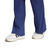 Leggings Donna Adidas Essentials Small Logo Flared Blu | NonSoloSport