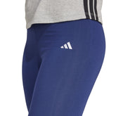 Leggings Donna Adidas Essentials Small Logo Flared Blu | NonSoloSport