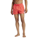 Shorts Nuoto Uomo Adidas 3-Stripes 3-Inch Rosso | NonSoloSport