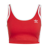 Bra Donna Adidas Adicolor 3-Stripes Rosso Bianco | NonSoloSport