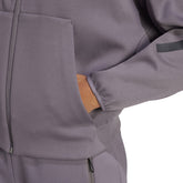Felpa Donna Adidas Z.N.E. Grigio | NonSoloSport
