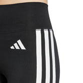 Leggings Donna Adidas Optime Essentials 3 Stripes 7/8 Nero | NonSoloSport