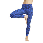 adidas Leggings 7/8 All Me Allover Print Donna Blu | NonSoloSport