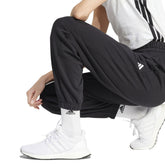 Pantalone Jogger Donna Adidas Essentials Small Logo Nero | NonSoloSport