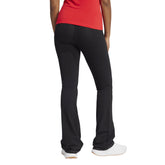 Leggings Donna Adidas Essentials Small Logo Flared Nero | NonSoloSport
