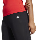 Leggings Donna Adidas Essentials Small Logo Flared Nero | NonSoloSport