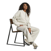 Giacca Bomber Donna Adidas Essentials Contemporary Logo Beige | NonSoloSport