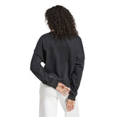 Felpa Donna Adidas Essentials 3-Stripes French Terry Nero | NonSoloSport