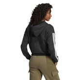 Felpa Donna Adidas Essentials 3-Stripes Nero | NonSoloSport
