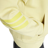 Felpa Donna Adidas Future Icons 3-Stripes Giallo | NonSoloSport