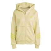 Felpa Donna Adidas Future Icons 3-Stripes Giallo | NonSoloSport