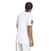 T-Shirt Uomo Adidas Tennis Club Climacool 3-Stripes Bianco | NonSoloSport