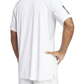T-Shirt Uomo Adidas Tennis Club Climacool 3-Stripes Bianco | NonSoloSport