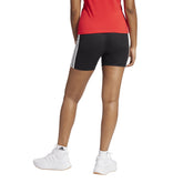 Shorts Donna Adidas Essentials High Waisted Biker Nero | NonSoloSport