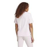 T-Shirt Donna Adidas Essentials 3-Stripes Rosa | NonSoloSport