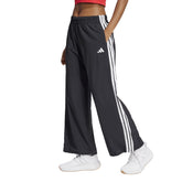 Pantalone Donna Adidas Woven Parachute Nero Bianco | NonSoloSport