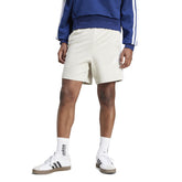 Shorts Uomo Adidas Essentials 3-Stripes Single Beige | NonSoloSport