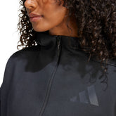 adidas Felpa Z.N.E Donna Nero | NonSoloSport