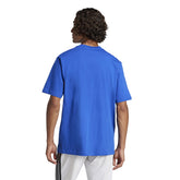 T-Shirt Uomo Adidas Essentials Linear Single Blu | NonSoloSport