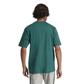 T-Shirt Uomo Adidas Essentials Linear Single Verde | NonSoloSport