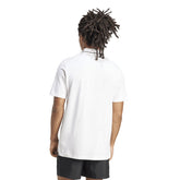 Polo Uomo Adidas Essentials Small Logo Piqué Bianco Nero | NonSoloSport