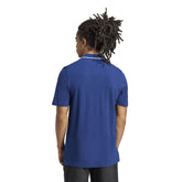 Polo Uomo Adidas Essentials Small Logo Piqué Blu Bianco | NonSoloSport