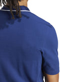 Polo Uomo Adidas Essentials Small Logo Piqué Blu Bianco | NonSoloSport