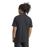 Polo Uomo Adidas Essentials Small Logo Piqué Nero Bianco | NonSoloSport