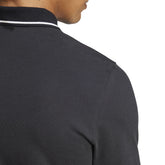 Polo Uomo Adidas Essentials Small Logo Piqué Nero Bianco | NonSoloSport