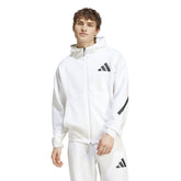 adidas Felpa Z.N.E. Uomo Bianco | NonSoloSport
