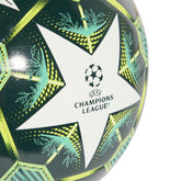 Pallone Adidas UCL Training 24/25 Knockout Phase Bianco Verde | NonSoloSport
