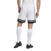 Shorts Calcio Uomo Adidas Squadra 25 Bianco Nero | NonSoloSport