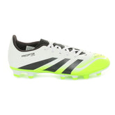 Scarpa da Calcio Ragazzo Adidas Predator Club Terreni Compatti Bianco Nero Lime | NonSoloSport