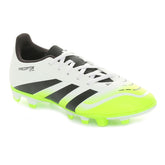 Scarpa da Calcio Ragazzo Adidas Predator Club Terreni Compatti Bianco Nero Lime | NonSoloSport