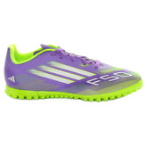 Scarpa da Calcio Bambino Adidas F50 Club Erba Sintetica Viola Lime | NonSoloSport