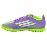 Scarpa da Calcio Bambino Adidas F50 Club Erba Sintetica Viola Lime | NonSoloSport