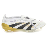 Scarpa da Calcio Uomo Adidas Predator Elite Fold Over Tongue Firm Ground Bianco Nero | NonSoloSport