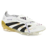 Scarpa da Calcio Uomo Adidas Predator Elite Fold Over Tongue Firm Ground Bianco Nero | NonSoloSport