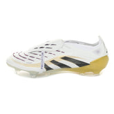 Scarpa da Calcio Uomo Adidas Predator Elite Fold Over Tongue Firm Ground Bianco Nero | NonSoloSport