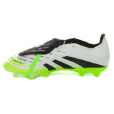 Scarpa da Calcio Uomo Adidas Predator League Fold-Over Tongue Firm Ground Multi Ground Bianco Nero Lime | NonSoloSport