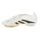 Scarpa da Calcio Uomo Adidas Predator League Fold Over Tongue Firm Multi Ground Bianco Nero | NonSoloSport